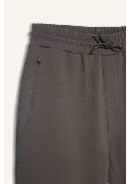 Fit Slim Fit Dar Kesim Fermuarlı Standart Paça Jogger Eşofman Altı S3309AZ25AU fiyatları