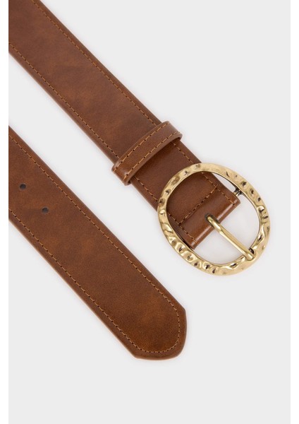 Kadın Büyük Toka Suni Deri Jean Kemeri F3283AXNS fiyatları