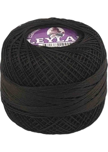 Etamin ve Kanaviçe Ipliği 6 Kat 25GR - Antrasit Siyah - 811