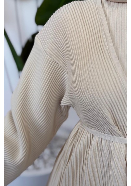 Miren Jileli Hırka Takım Krem indirimleri