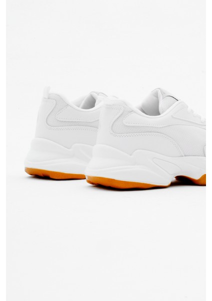 Kadın Spor Ayakkabı – Suni Deri, Kaymaz Poliüretan Taban, Koku ve Ter Önleyici Astar, Bağcıklı Rahat Tasarım