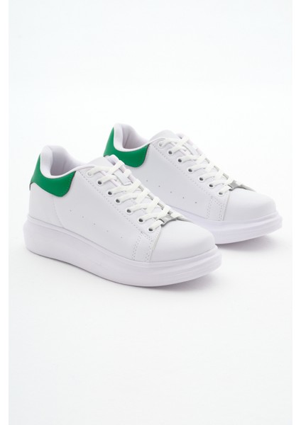 Kadın Deri Spor Ayakkabı – Thermo Kaymaz Tabanlı, Koku ve Ter Önleyici Astar, Bağcıklı Rahat Tasarım