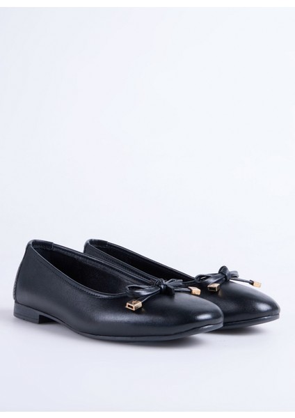 Deri Siyah Kadın Babet D-Dervıla-Dera fiyatları