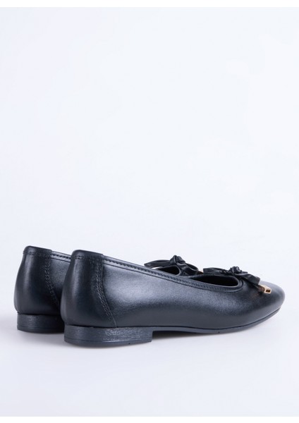 Deri Siyah Kadın Babet D-Dervıla-Dera modelleri