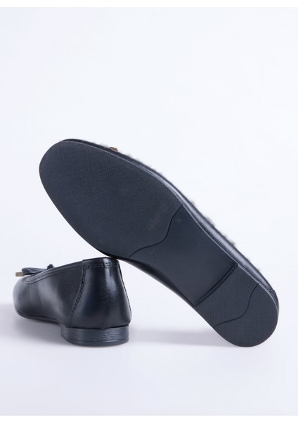 Deri Siyah Kadın Babet D-Dervıla-Dera fırsatları