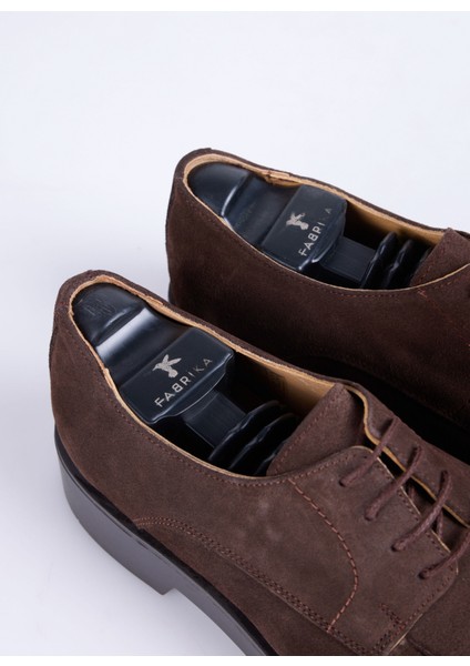 Deri Kahve Erkek Klasik Ayakkabı Henel-Alpha-Suet fırsatları