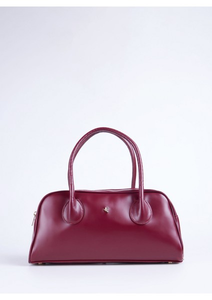 Bordo Kadın Omuz Çantası Carolına-Italo