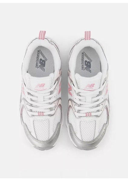 Beyaz - Pembe Kız Çocuk Yürüyüş Ayakkabısı 530 PZ530EC-NB Lifestyle Pre-School modelleri