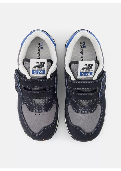 Siyah Erkek Çocuk Yürüyüş Ayakkabısı 574 PV574QRB-NB Lifestyle Pre-Schoo modelleri