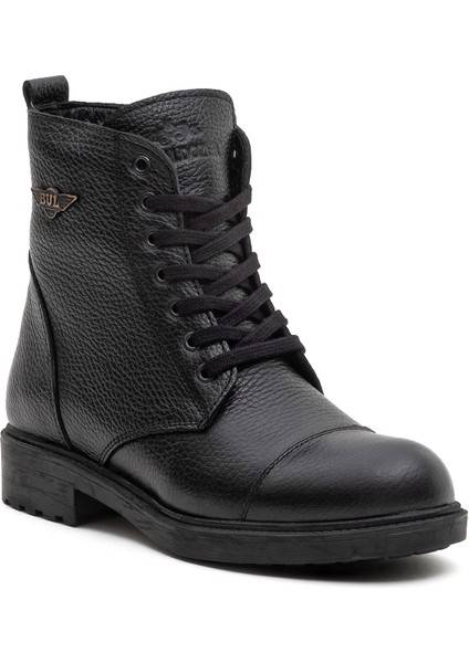 Deri Siyah Kadın Bot BUL-260507 fiyatları