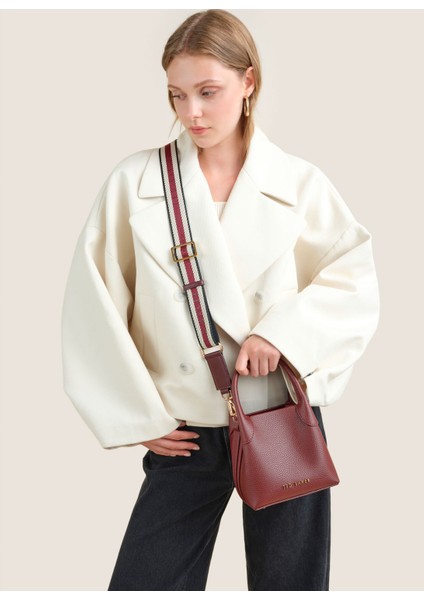 Bordo Kadın Çapraz Çanta 25FW370 fiyatları
