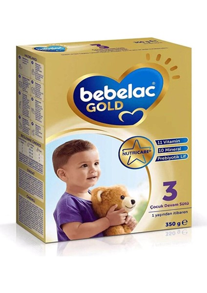 Gold 3 Çocuk Devam Sütü 1 Yaş+ 350 Gr