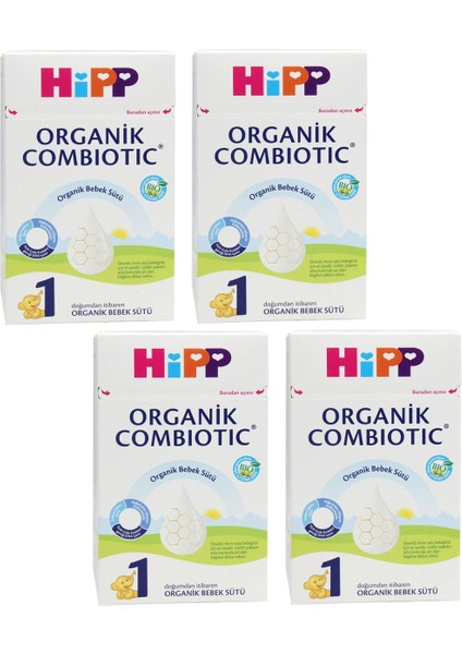 Organik Combiotic Sıvı Devam Sütü 800 gr 4 Adet – 0-6 Ay Bebekler için Demir ve Folik Asit İçerikli, Almanya Üretimi fiyatları