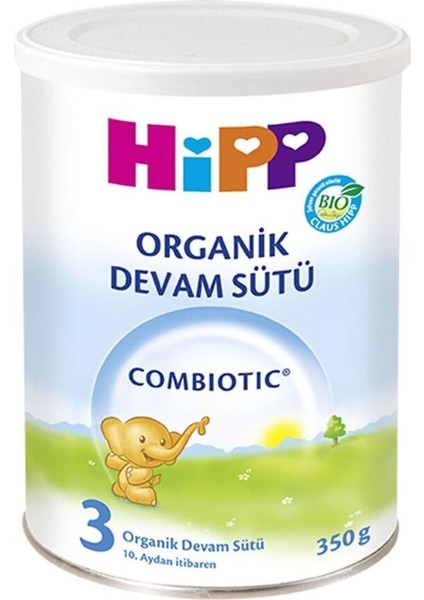 3 Organik Combiotic Biberon Maması 350 gr – 10 Ay+ Bebekler için Sütlü, Prebiyotik ve Probiyotik Formül fiyatları