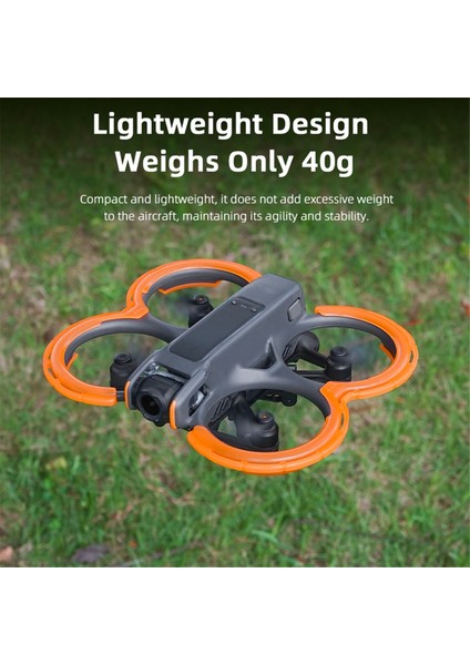 Djı Avata Için Koruyucu Tampon 2 Drone Aksesuarları Pervane Koruma Koruma Anti-Çarpışma Darbe Koruyucuları Prop Tampon Turuncu (Yurt Dışından) modelleri