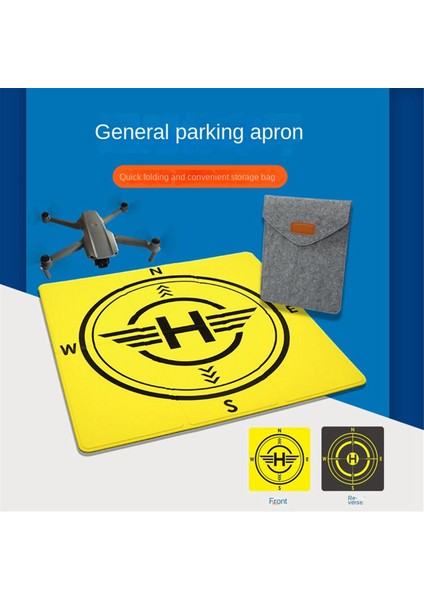 Drone Iniş Ped, Çift Taraflı ve Çift Renkli, Çeşitli Mekanlar Için Uygun, Su Geçirmez ve Dayanıklar (Yurt Dışından) modelleri