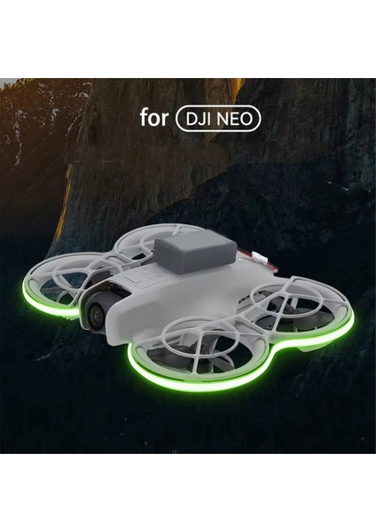 Djı Için LED LED Lıght Strest Drone LED Gece Uçuş Parlaklığı Ayarlanabilir Lamba Aydınlatma Işığı Bulucu Dron Aksesuarları B B (Yurt Dışından) modelleri