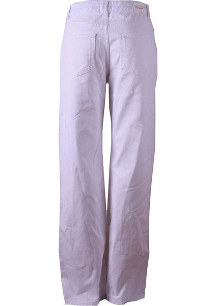 Beyaz Kadın Jean Pantolon 7612 modelleri