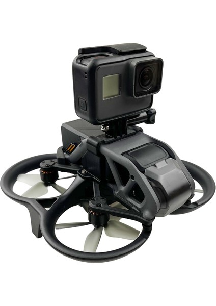 Avata Drone Üst Uzatma Braketi Gopro Port Panoramik Kamera Montaj Sabitleme Adaptör Tutucu Retrofit Aksesuarları Için (Yurt Dışından) indirimleri