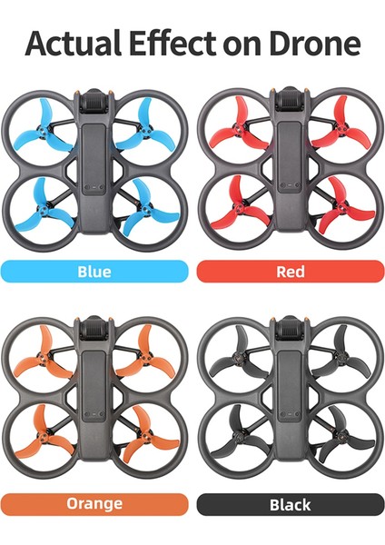 Avata 2 Pervane Için 1 Çift Pervane Bıçağı 3032S Bıçakları Mini Hafif Drone Kanat Aksesuarları, Mavi (Yurt Dışından) fırsatları