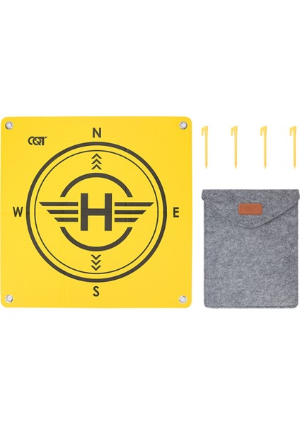 Drone Avata 2/3 Pro Katlanır Landing Pad Hava Koordinat Pedi Için (Yurt Dışından)