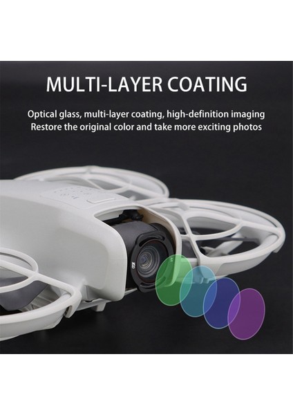Cqt Drone Filtreleri Djı Neo Koruyucu Ayna Cpl Polarizasyon Aynaları ND4/ND8/ND16/ND32 Çizme Drone Kamera Filtreleri (Yurt Dışından)