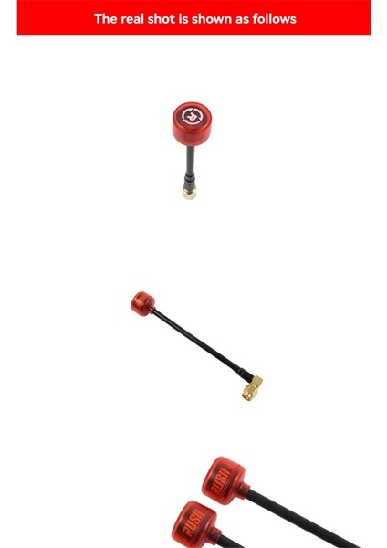 2pcs Fpv 5.8g Anten Rhcp Anten Vtx Vrx Anten Rc Fpv Drone Gözlükleri Için Uzun Menzilli Anten Konektör Adaptörü A (Yurt Dışından) modelleri