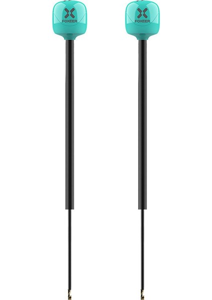 Foxeer Fpv Anten Lolipop 4 Plus 4+ 2pcs 5.8g 2.6dbi Omni Mini Anten 165MM Lhcp Ufl Rc Fpv Yarış Drone (Yurt Dışından)
