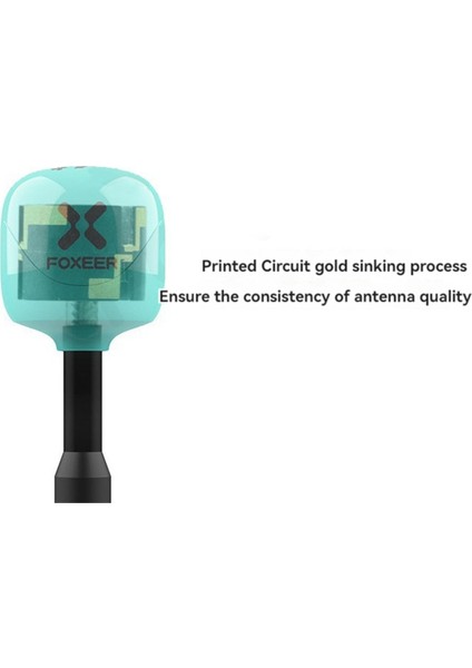 Foxeer Fpv Anten Lolipop 4 Plus 4+ 2pcs 5.8g 2.6dbi Omni Mini Anten 165MM Lhcp Ufl Rc Fpv Yarış Drone (Yurt Dışından) modelleri