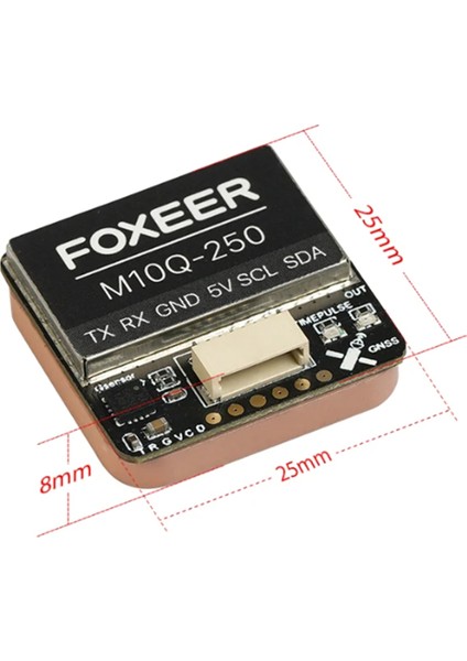 Foxeer M10Q-250 M10 M10 Çift Protokol Gps Yerleşik QMC5883 Rc Uçak Fpv Drone Rc Modeli Için Pusula Seramik Anteni (Yurt Dışından)