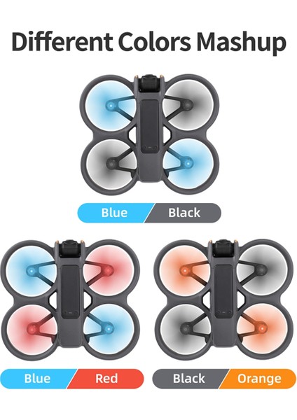 Avata Için 2 Çift Pervane Bıçağı 2 Pervane 3032S Bıçaklar Mini Hafif Drone Kanat Aksesuarları, Portakal (Yurt Dışından) fiyatları