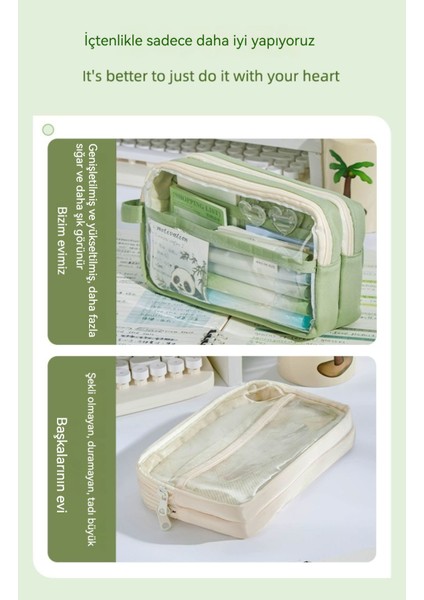 Şeffaf Ağrı Çantası Kalem Çantası Yüksek Değerli Kırtasiye Kutusu (Yurt Dışından) fiyatları