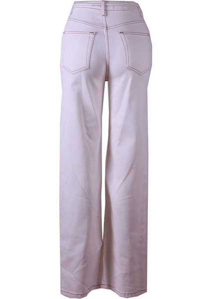 Beyaz Kadın Jean Pantolon 8012 modelleri