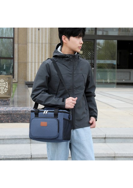 Açık Taşınabilir Isı Yalıtım Çantası Büyük Kapasiteli El Çantası (Yurt Dışından) fırsatları