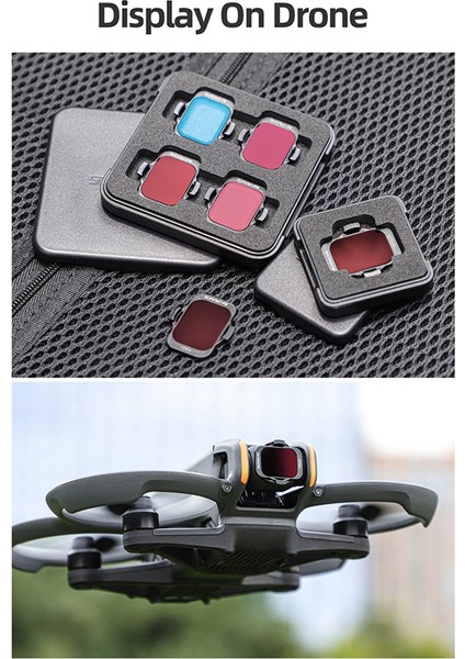 Sunnylife MCUV+ND8+ND16+ND32+ND64+ND128 Filtre Drone Filtresi Avata 2 Filtre Çapraz Filter Filtre Aksesuarları (Yurt Dışından) modelleri