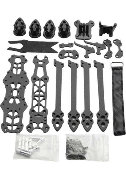 Mark4 7 Inç 295MM Fpv Çerçeve Kiti F4/f7 Uçuş Kontrolü 28 Serisi Fırçasız Motor Pervane Rc Racing Drone-Black (Yurt Dışından) indirimleri