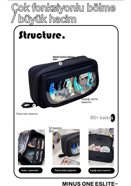 Şeffaf Kalemlik Çok Fonksiyonlu Kırtasiye Kutusu (Yurt Dışından) modelleri