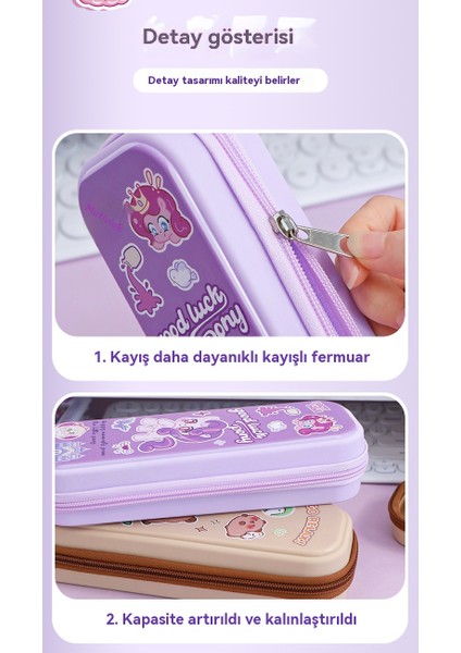 Kapbara Kırtasiye Kutusu Su Geçirmez Kalem Çantası (Yurt Dışından) fırsatları