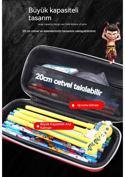 Yeni 3D Kırtasiye Kutusu Yaratıcı Karikatür Kalem Çantası (Yurt Dışından) modelleri