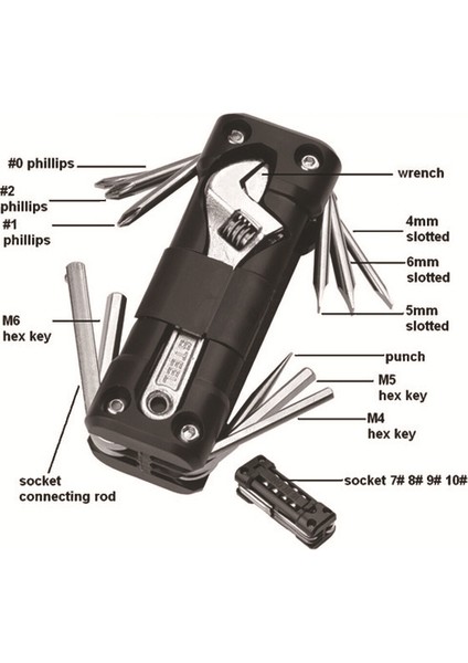Açık Kamp Motosiklet Çok Fonksiyonlu Kombinasyon Aracı (Yurt Dışından) modelleri
