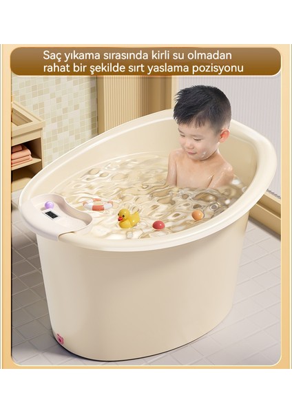 Çocuklar Için Kalınlaştırılmış, Oturulabilir Plastik Banyo Küveti (Yurt Dışından) indirimleri