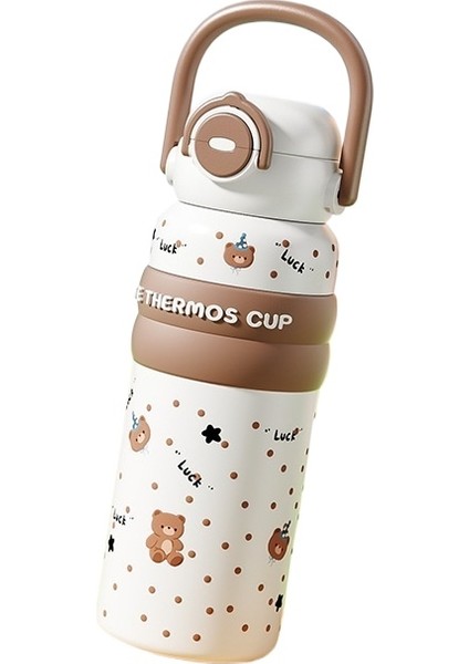 Yüksek Görünümlü Karikatür Su Bardağı Sevimli Taşınabilir (Yurt Dışından)