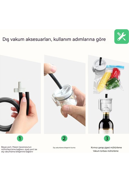 Çok Fonksiyonlu Vakum Mason Kavanoz Mühürleme Makinesi (Yurt Dışından) fiyatları