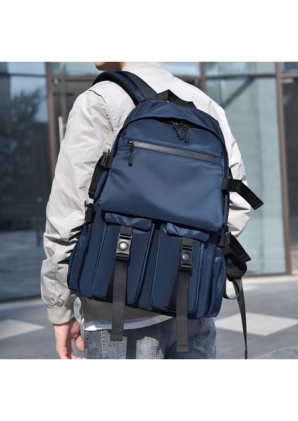 Gündelik Omuz Çantası, Dayanıklı Motosiklet Tarzı Sırt Çantası (Yurt Dışından) fırsatları