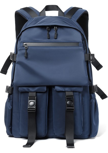 Gündelik Omuz Çantası, Dayanıklı Motosiklet Tarzı Sırt Çantası (Yurt Dışından)