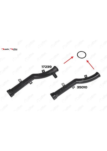 Devirdaim Boru Contasi 207-208-2008-308-3008-508-5008-PARTNER Tepe-C3-C4-Ds3-Ds4-Mini Cooper 1.4/16
