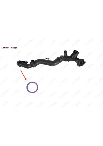 Devirdaim Borusu Contasi Megane Iv-Scenic Iv-Captur I-Kadjar-Grand Scenic Iv-Talisman-Clio V-Koleos Nifea 210497511R/ 2104900QAC Dacıa, Renault, Nıssan, Mıtsubıshı 11433