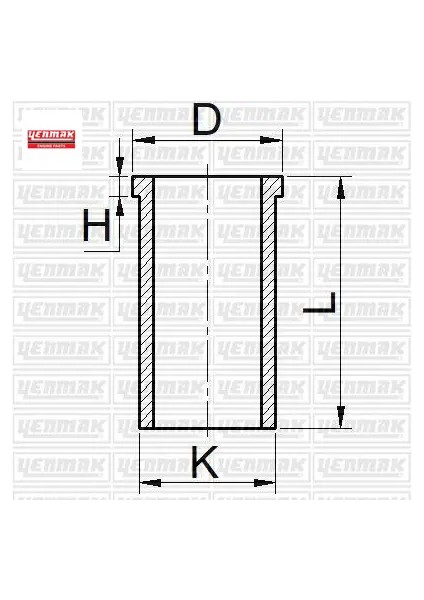 Motor Gömleği 86,00MM 0.50 Boxer Iii-Transit 2.2hd