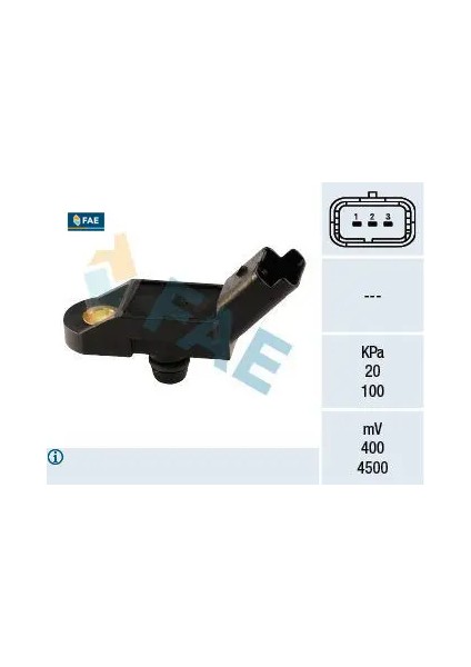 Hava Basinç Sensörü 106-206-306-405-607-806-307-106-406-807-C8-407-C5