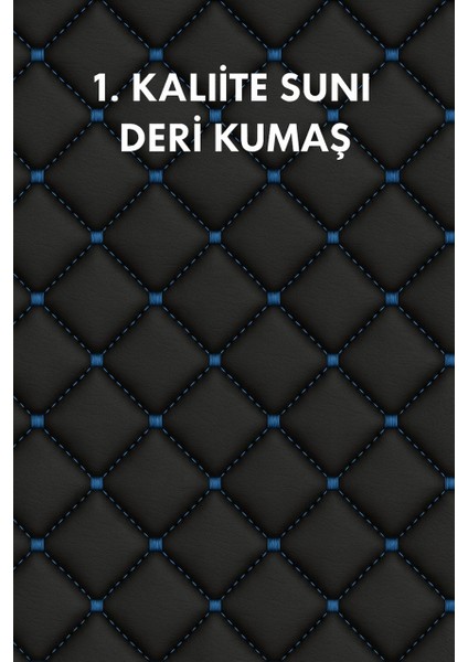 Bmw 1 Serisi E87 2005-2011 Hatchback-5d Uyumlu Suni Deri Oto Koltuk Minderi Silinebilir Leke Tutmaz Kapitone 2'li Siyah Turuncu fırsatları